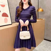 니트 결혼식 원피스 9월 10월 하객 룩 봄 가을 예식장 복장 여자 여성 돌잔치 엄마