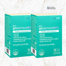 뉴트리코어 알티지 오메가3 2개월분 초임계 부모님 임산부 선물 식물성, 뉴트리코어 알티지오메가3 834mg 2개월분