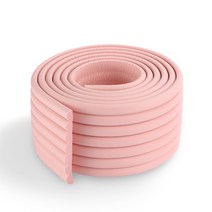올리보 모서리 보호대 안전 가드 쿠션 책상 코너 부딪힘방지 문틀 충격흡수 2m W타입, W타입-핑크1개