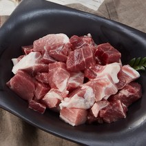 다가치더한돈 국내산 1등급이상 미박앞다리 찌개용 / 돼지고기, 1팩, 1kg