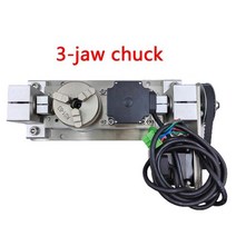 DIY 5 축 CNC 라우터 조각 기계 회전 도구 CNC 4 축 5 A B 축 회전축 3 조 척 60mm 중심 높이 55mm, 01 3 jaw chuck