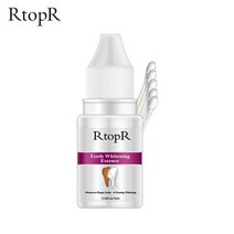 치아 미백제 Rtopr 치아 미백 에센스 액체 10ml 플라크 얼룩 제거 구강 위생 면봉으로 제품, 01 10ml