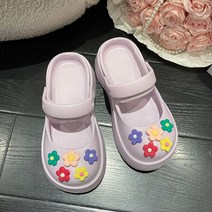 Z3JC 메리제인 실내 통굽 미끄럼방지 에바 여성동 샌들 신으세요