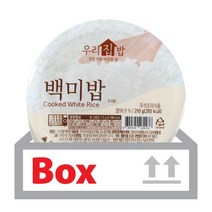 [퀴클리몰] 시아스 우리집밥 백미밥 210g 24개입, 24개