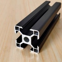 1/2pcs 100mm-1000mm 3030 3060 4040 4080 블랙 T-슬롯 알루미늄 Extrusions CNC 레이저 조각 기계에 대 한 프로파일 프레임, 1000mm, 4040 Black 2pcs