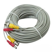 sioncompany_HD-SDI CCTV케이블 20M BNC+DC 일체형 800만화소 감시카메라 HD 선 CCTV전원 AHD CCTV CCTV분배 CC 동축