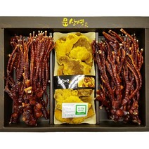 문상영버섯농장 유기농 상황버섯 120g+무농약 녹각 영지버섯 200g 선물세트, 1개