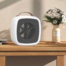 산업용온풍기 농업용 공업용 업소용 온풍기 열풍기 팬히터 난방기 500w 미니 41, 하얀