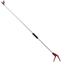 감따는 장대 가위 다목적 꽃 과일 수확기, 0.5미터 빨간색