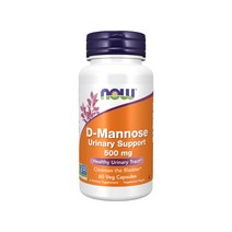 나우푸드 디마노스 D-Mannose 500mg 60캡슐, 단품