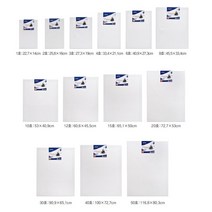 아트메이트 프리미엄 면천 캔버스 P형 12호 (60.6x45.5cm), 9개