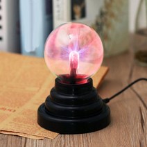 플라즈마볼 스노우볼만들기 워터볼 USB 음성 제어 매직 라이트 볼 정전기 플라즈마 작은 야간 조명 볼 터, 02 3 inch