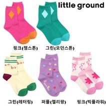 리틀그라운드 봉테비앙-단말5종(73118-810-01)CH 딜 여아양말 아동양말 남아양말