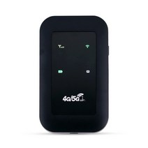 인터넷 라우터 와이파이 4g lte pocket wifi car mobile wifi, 검은색