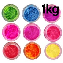 안료 형광안료 1kg 형광도료 형광페인트, 형광핑크, 1개