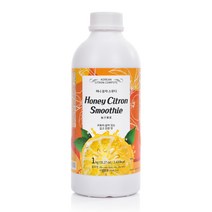 과육까지 먹는 허니 유자스무디 유자청, 1kg, 3개