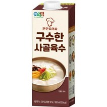 이데이몰 간단요리사 구수한 사골육수 950ml (12팩), 11개