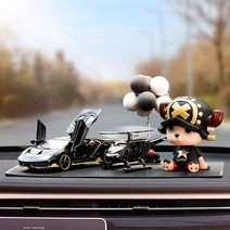 마블 어벤져스 남친 선물 자동차 실내 인테리어 장식품 차량용 방향제 피규어, 배트맨+람보르기니+헬리콥터방향제+받침대