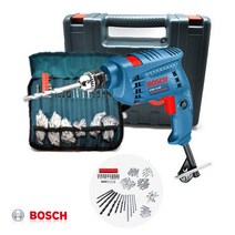 Bosch 보쉬 전동해머드릴 500W 악세사리100P 나무 철재 콘크리트깨기