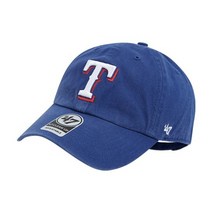 [47 BRAND] 텍사스 레인저스 클린업 블루 캡(47C_04), free