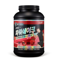 칼로바이 퍼펙트파워쉐이크 대용량 단백질보충제 프로틴 BCAA 딸기맛, 2000g, 28개