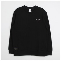 르꼬끄 르꼬끄긴팔티 LQF QN323TFS71-BLK LE COURT 레귤러핏 맨투맨