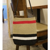 [패키지 DIY] 데일리가방만들기 (실6볼+도안+동영상안내), 데일리가방패키지+실리콘코바늘6/0호