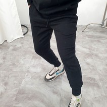 제이 남성 면 트레이닝 기본 밴딩 조거팬츠 (S~3XL 사이즈)