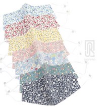 국내제작 끈조절 면마스크 천마스크 여름 꽃마스크, 1개, 잔꽃레드