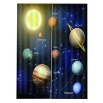 거실 침실을 위한 인쇄 폴리에스테 창 커튼