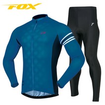 브랜드없음 폭스라이더스 자전거의류세트 G205230 블루블랙