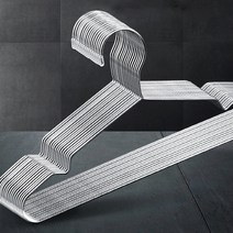 무료배송20개한정 아띠에르 30개세트파격가 3mm 두꺼운 304스테인레스 옷걸이 속옷걸이겸용 녹슬지않고 휘지않는 다기능옷걸이, 3mm 스테인레스옷걸이, 30개