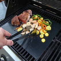 [0203/52]아이디어생활잡화타지않는 반영구 BBQ 그릴 바베큐 매트 20304080EA