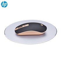 매직마우스 블루투스 무선 무소음 HP S4000 광 USB 1600 2.4Ghz 무선 마우스 음소거 나노 수신기 PC Laptp, 03 금, 한개옵션1