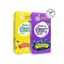 고려은단 쏠라씨 레몬 블루베리맛 80정 비타민C, 블루베리맛80정