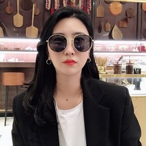 3499 빅사이즈 메탈 금테 동그리 선글라스