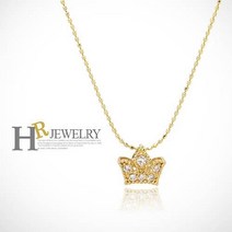 호림쥬얼리 14K정품)히트)예쁜(HR)14K 퀸고 크라운 펜던트