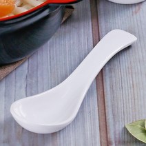 렝겔 우동스푼 멜라민 일식 중식 국물 우동 수저 스푼