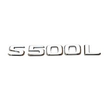 벤츠마크 자동차 후면 트렁크 S320 메르세데스 벤츠 S 클래스 로고 번호 문자 명판에 대한 길어진 표준 스, 04 S500L