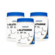 뉴트리코스트 L-글루타민 파우더 1kg 3개