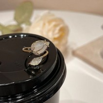 꽃반지 보석 우정반지 주얼리 쉘 러브 하트 지르콘 반지 여성을 절묘한 진주 꽃 오픈 손가락 소녀 미니멀리스트 특이한