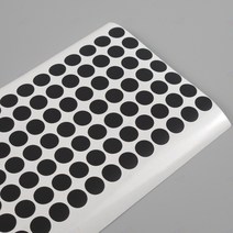 반투명 암막 원형 스티커 불빛 가리개 전자제품 전원 공유기 깜박임 빛 차단 블랙 스티커 10mm