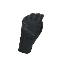 SEALSKINZ 유니 방수 전천후 사이클 장갑 블랙 라지, Small, Black