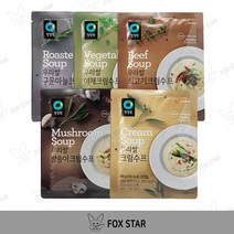 우리쌀수프 10개(구운마늘크림2 쇠고기크림2 야채크림2 양송이크림2 크림2)/무료배송, 1세트