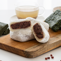 건영 왕 찹쌀떡 16개 1.9kg (120g x16개입) 당일생산 제품발송 (토 일 공휴일 발송불가), 기본흰찹쌀떡16개