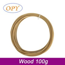 목재 PLA 필라멘트 1.75mm 3D 프린터 나무 대리석 필라멘트 1kg 10m 100g 20% 목재 분말 3d 인쇄 플라스틱, 02 WOOD 100g