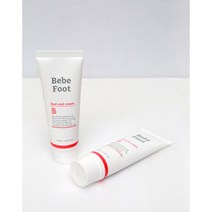 베베풋 쿨 크림 냄새 뒤꿈치 굳은살 아기발 유리발각질제거 역대급 딱딱한 갈라짐 발케어, 1개