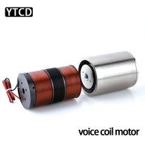 소형모터 초소형 보이스 코일 모터 리니어 빅 스트로크 최대 4-45mm 2N ~ 700N Monophasic 원통형 스프링, 09 Thrust15N-Stroke15mm