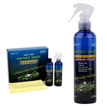 자동차 셀프 유리막코팅제 코팅 광택 발수, 250ml x 2개