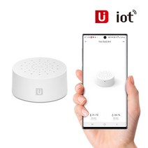 유아이오티 UIOT-TH20S /홈IOT 온도 습도 감지센서 / 스마트디지털 IoT온도습도계 Zigbee방식